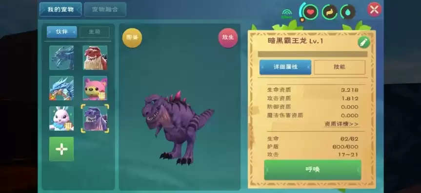 创造与魔法50级用什么宠物和坐骑，创造与魔法50级最好的宠物