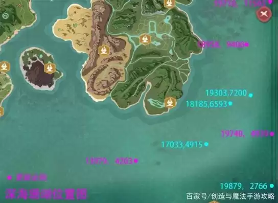 创造与魔法 海底，创造与魔法海底精英怪跑图路线推荐