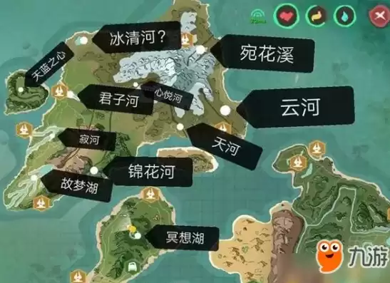 创造与魔法的归湖在哪个岛，创造与魔法归心湖在哪个位置