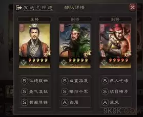 放置三国2020版，放置三国0.1折版本阵容