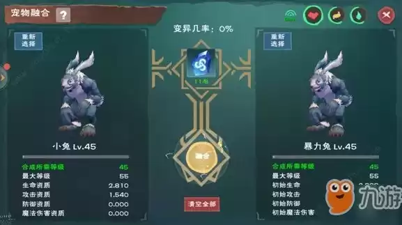 创造与魔法疯疯兔融合攻略大全，创造与魔法疯疯兔融合攻略