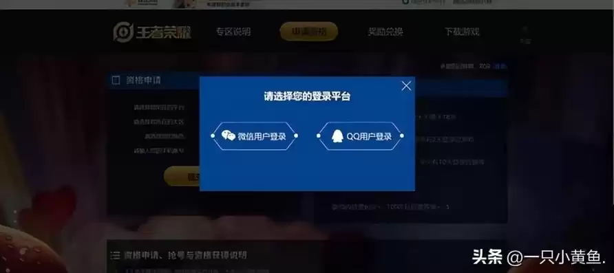 王者体验服官网申请平台入口网页版登录，王者体验服官网申请平台入口网页版