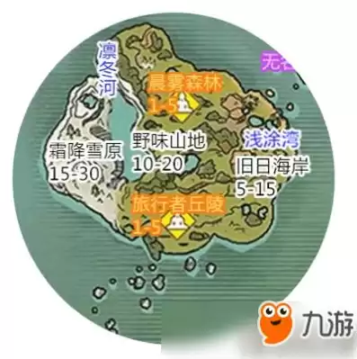 创造与魔法银月丘陵坐标，创造与魔法银月丘陵位置地图，探索创造与魔法银月丘陵，坐标之谜与神秘之旅