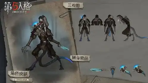 第五人格孽蜥宣传片视频，第五人格，孽蜥的宿命轮回——探寻宣传片背后的神秘故事