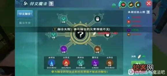 创造与魔法合成攻略图解，创造与魔法，揭秘合成攻略图，轻松打造最强装备！