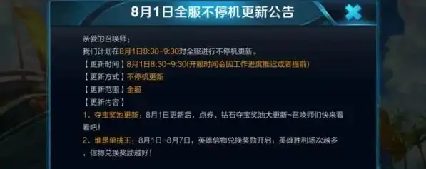 王者荣耀维护公告最新9.20号，王者荣耀9.20版本更新维护公告全新英雄上线，英雄调整与平衡性优化一览