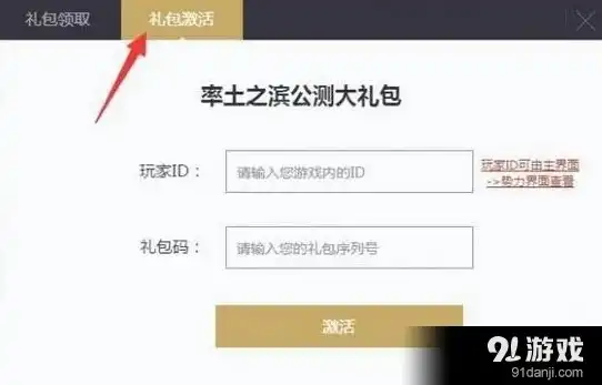 率土之滨游戏里面怎么领礼包，率土之滨礼包码领取攻略，全方位解析游戏内获取方式