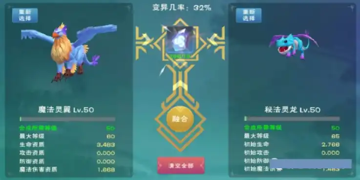 创造与魔法中灵翼怎么融合技能，创造与魔法，揭秘灵翼融合技能，解锁飞行新境界！