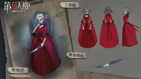 第五人格红夫人图片，第五人格，红夫人，诡谲庄园的幽灵女王