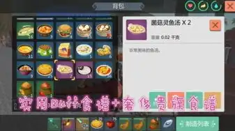 创造与魔法食谱烹饪大全图片，创造与魔法，揭秘神秘食谱烹饪艺术，唤醒味蕾的奇幻之旅