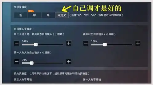 和平精英灵敏度意思详解，和平精英何必的灵敏度解析，提升游戏体验的关键指南