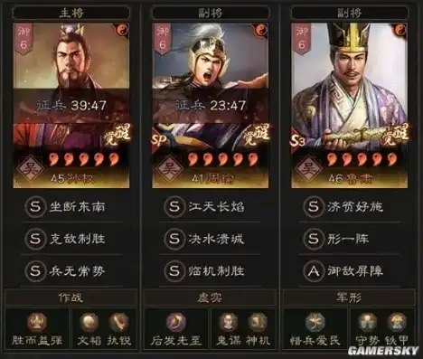 三国志战略版武将搭配推荐，三国志战略版，独家揭秘！武将搭配攻略，助你称霸战场！