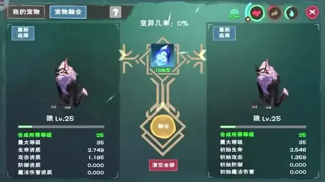 创造与魔法狐狸尾巴，创造与魔法，探寻狐狸尾巴的极致奥秘，揭秘极品资质的诞生之谜