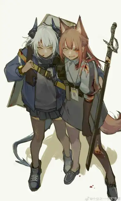 明日方舟 furry，明日方舟，福祸相依，萌兽与战士的奇幻冒险