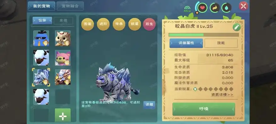 创造与魔法兰抱熊资质，创造与魔法，揭秘兰兰熊的极品资质与成长历程