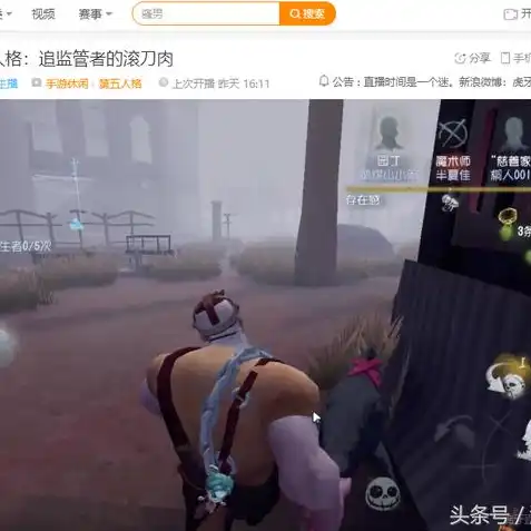 第五人格主播照片高清，第五人格主播风采，高清照片中的独特魅力