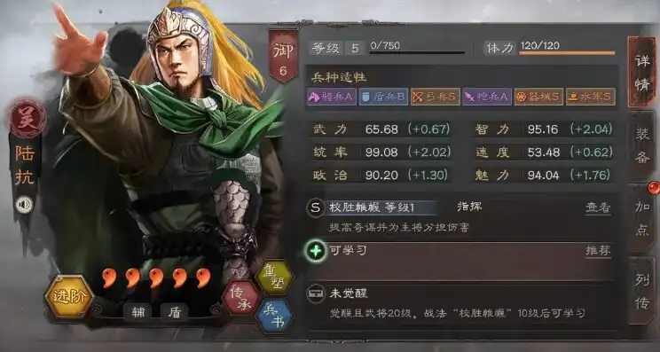 三国志战略版陆抗为什么没人用武将，三国志战略版，陆抗武将分析，为何成为冷门选择？