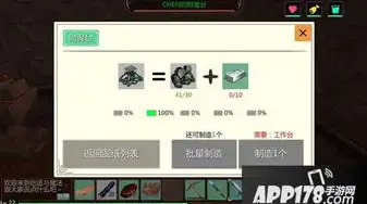 创造与魔法合成攻略图文，创造与魔法，解锁合成奥秘，打造专属装备攻略图解