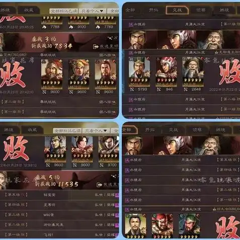 三国志实战篇武将排名，三国志实战篇，解析武将排名，揭秘战场上的英雄本色