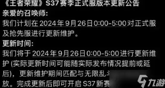 王者荣耀更新公告3.30，王者荣耀S36版本更新公告，全新英雄登场，玩法升级，福利丰厚！