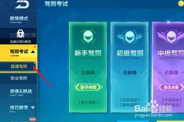 qq飞车驾照在哪里考高级证书，QQ飞车驾照升级攻略，揭秘高级驾照考取秘籍