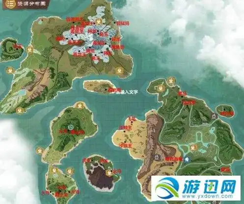 创造与魔法明眸山地图，探秘创造与魔法，明眸山谷藏宝图之谜