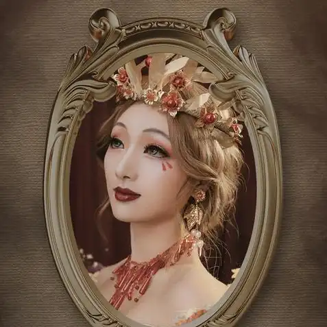 第五人格红夫人精美图片，第五人格，红夫人魅力再现，动漫风精美插画带你领略民国风情