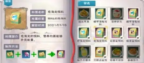 创造与魔法饲料大全最新饲料配方表，创造与魔法饲料大全，最新饲料配方表揭秘，助您养植成功