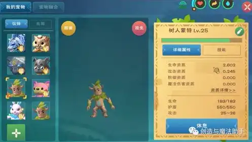 创造与魔法宠物进阶等级会变吗怎么弄，创造与魔法，揭秘宠物进阶等级变化之谜