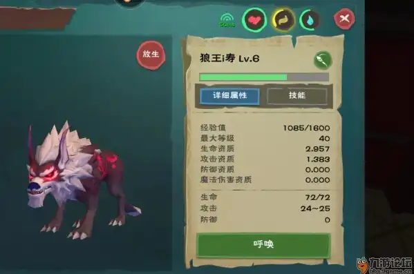 创造与魔法狼人巫祝极品资质一览，创造与魔法，狼人巫祝极品资质深度解析，揭开神秘面纱！