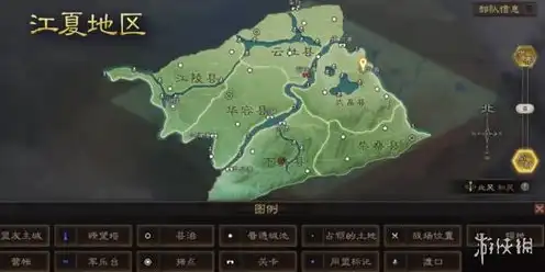 三国志战略版完整地图，三国志战略版全景式高清地图解析，领略古代战场布局与战略精髓