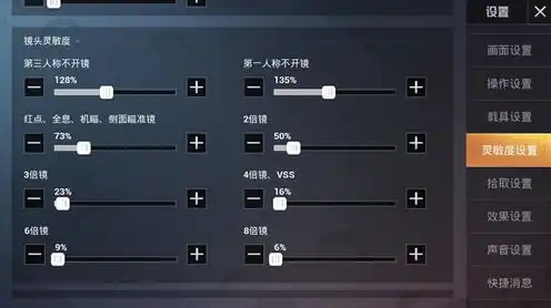 和平精英灵敏度设置三指，深度解析和平精英灵敏度设置，三指操作技巧全攻略