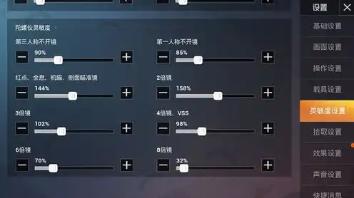 和平精英灵敏度设置三指，深度解析和平精英灵敏度设置，三指操作技巧全攻略