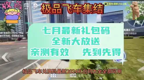 城市飞车礼包兑换码大全，2024最新版城市飞车兑换码大全，畅享游戏福利，解锁无限可能！