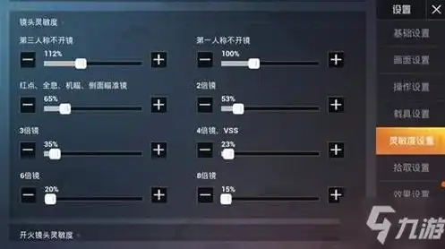 和平精英ss17赛季灵敏度怎么调，深度解析和平精英SS17赛季灵敏度调优攻略，打造极致操作体验