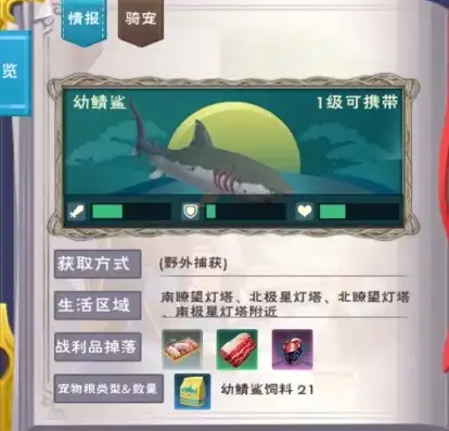 创造与魔法幼鲨鱼饲料怎么做，魔法幼鲨鱼饲料，创造与魔法的完美融合