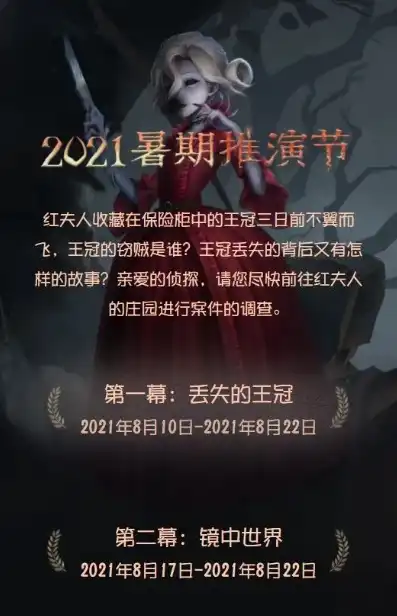 第5人格网易大神，第五人格与网易大神的跨界合作，五天狂欢盛宴，探索游戏新境界