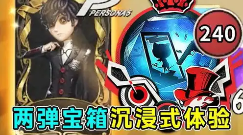 第五人格p5联动皮肤抽奖图片，第五人格×P5联动皮肤抽奖活动，梦幻联动，惊喜连连！